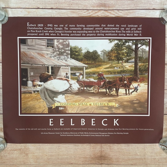 PICK ONE Fort Benning Military Poster Prints Landmarks Historic Moments 28”x22” - Picture 11 of 15